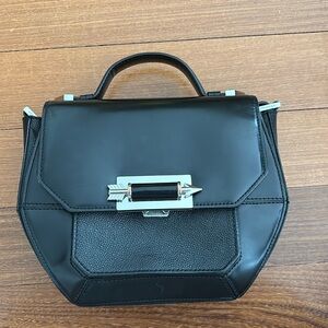 Mackage Sleek Black Crossbody Bag